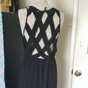 Summer intricate back maxi dress